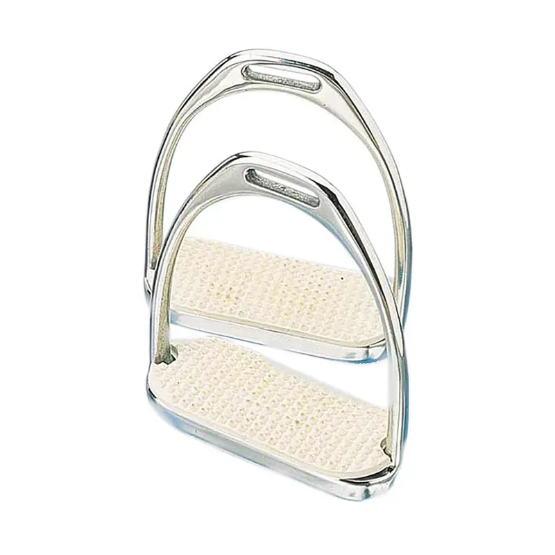 Korsteel Stainless Steel Knife Edge Stirrup Irons in Silver