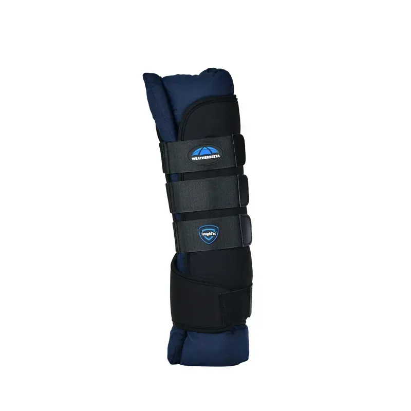 WeatherBeeta Tough-Tec Stable Boot Wraps in Black/Navy