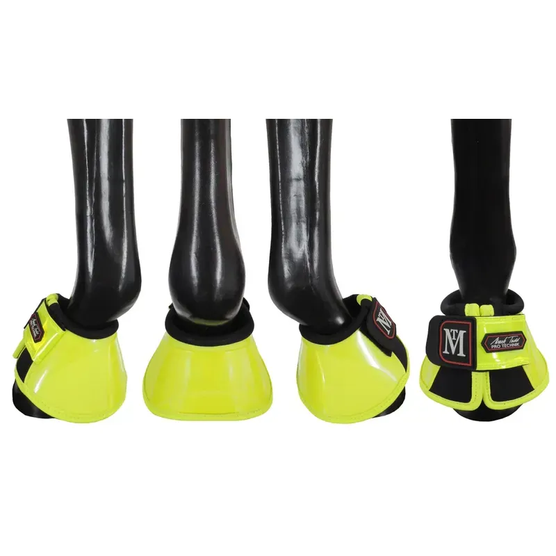Mark Todd Reflective Over Reach Boots in Black