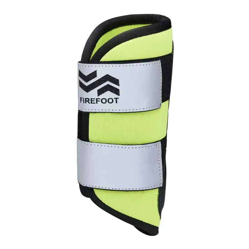 Firefoot Reflective Tendon Boots in Yellow