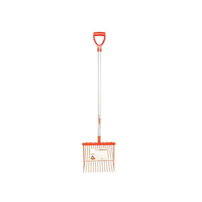 Red Gorilla Riddler D Handle Fork in Red