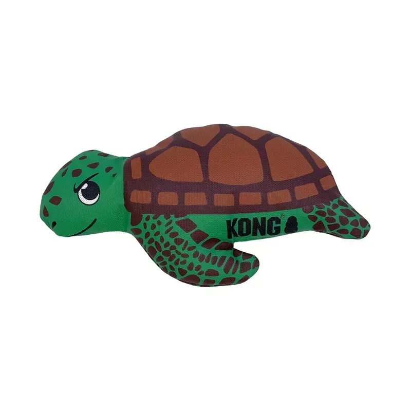 KONG Medium Maxx Turtle Dog in Green