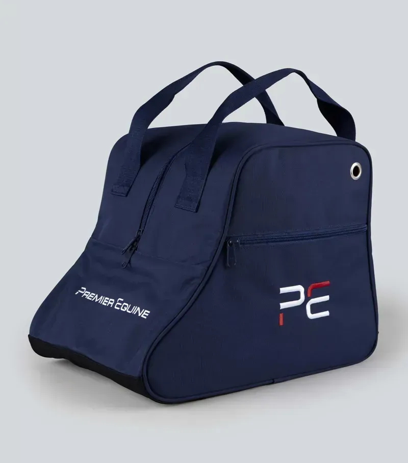 Premier Equine  One Size PE Team Short Boot Bag in Navy